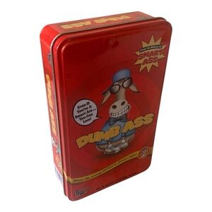 Dumb Ass Trivia Card Game Collector Travel Tin by University Games
